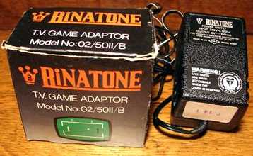 Binatone T.V. Game Adapter 02/5011/B